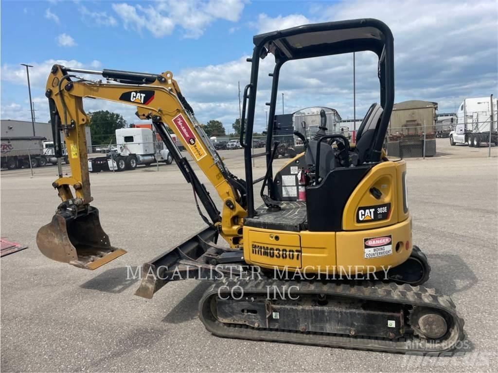 CAT 303ECR Vikšriniai ekskavatoriai