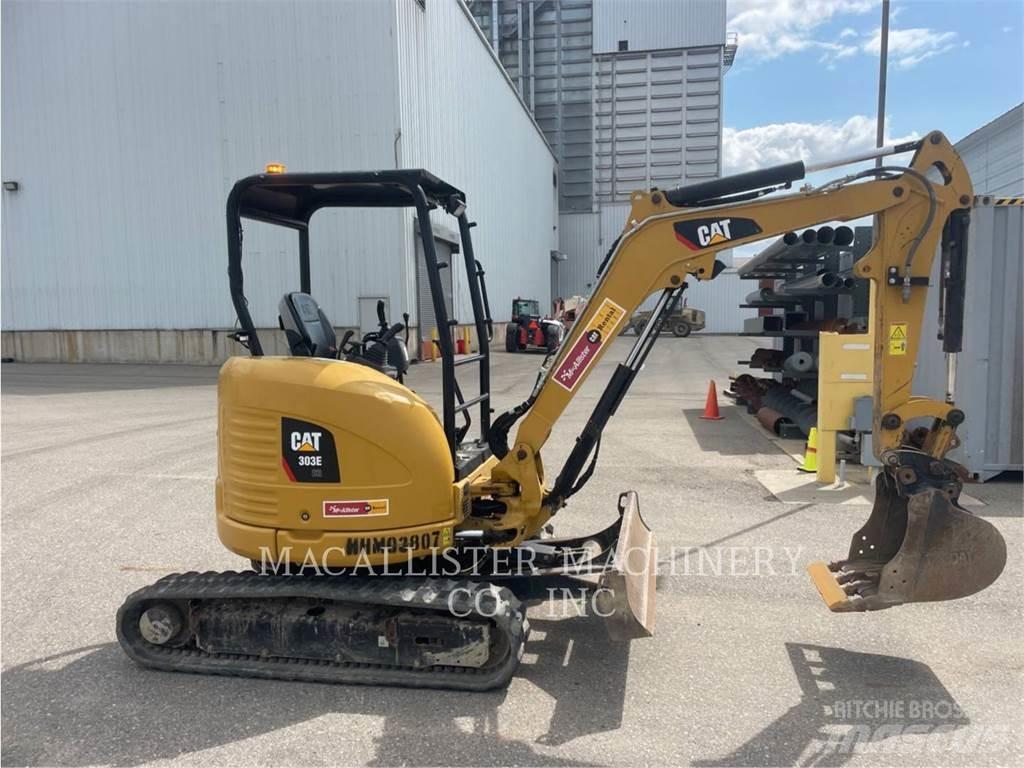CAT 303ECR Vikšriniai ekskavatoriai