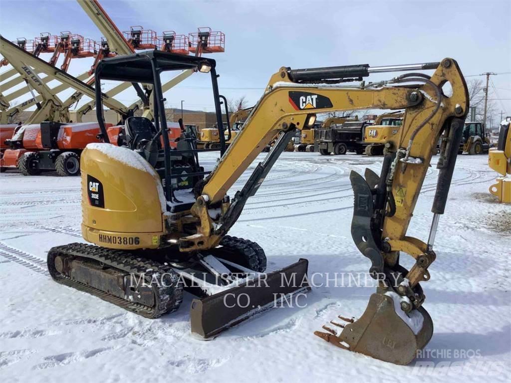 CAT 303ECR Vikšriniai ekskavatoriai