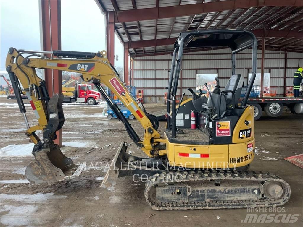 CAT 303ECR Vikšriniai ekskavatoriai