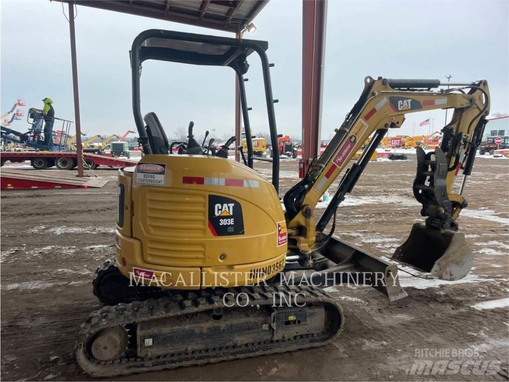 CAT 303ECR Vikšriniai ekskavatoriai