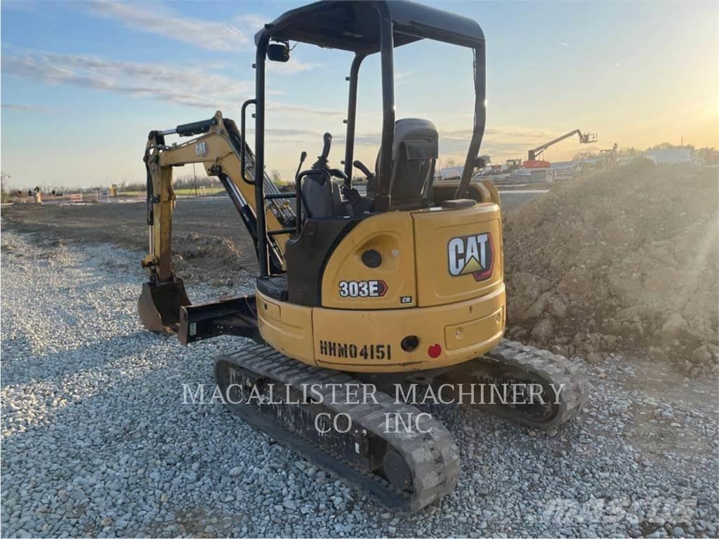 CAT 303ECR Vikšriniai ekskavatoriai
