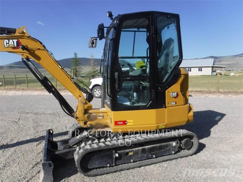 CAT 304-07 Vikšriniai ekskavatoriai