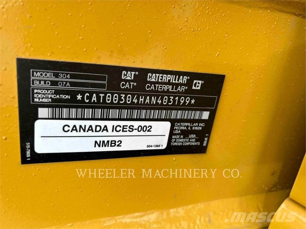 CAT 304 C3 THA Vikšriniai ekskavatoriai