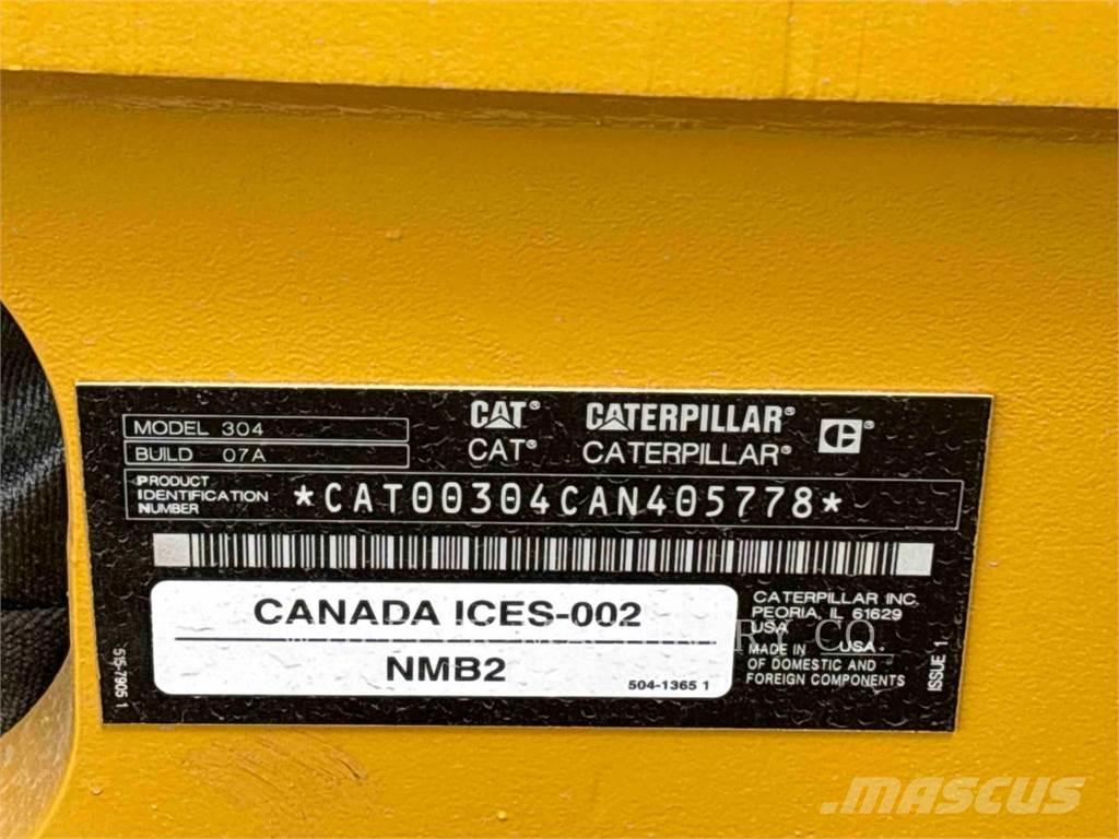 CAT 304 C3 THA Vikšriniai ekskavatoriai