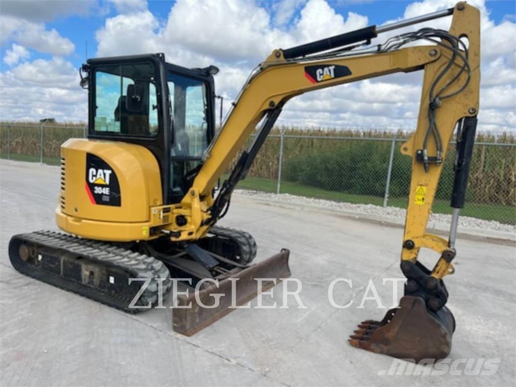 CAT 304E Vikšriniai ekskavatoriai