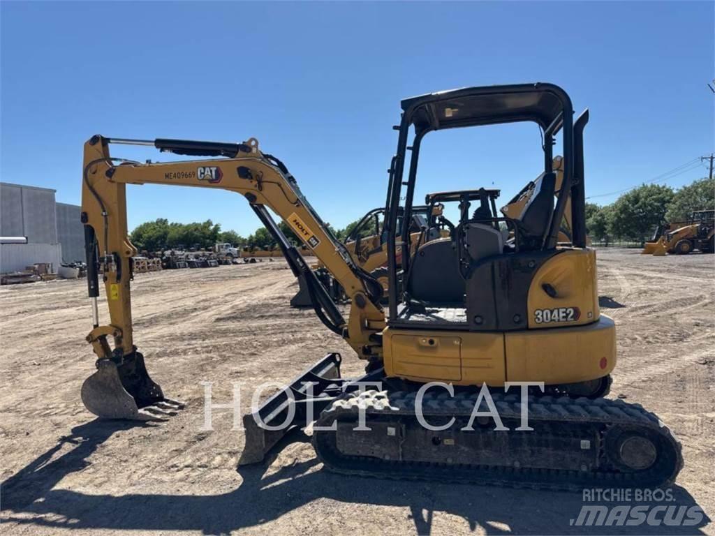CAT 304E CR Vikšriniai ekskavatoriai