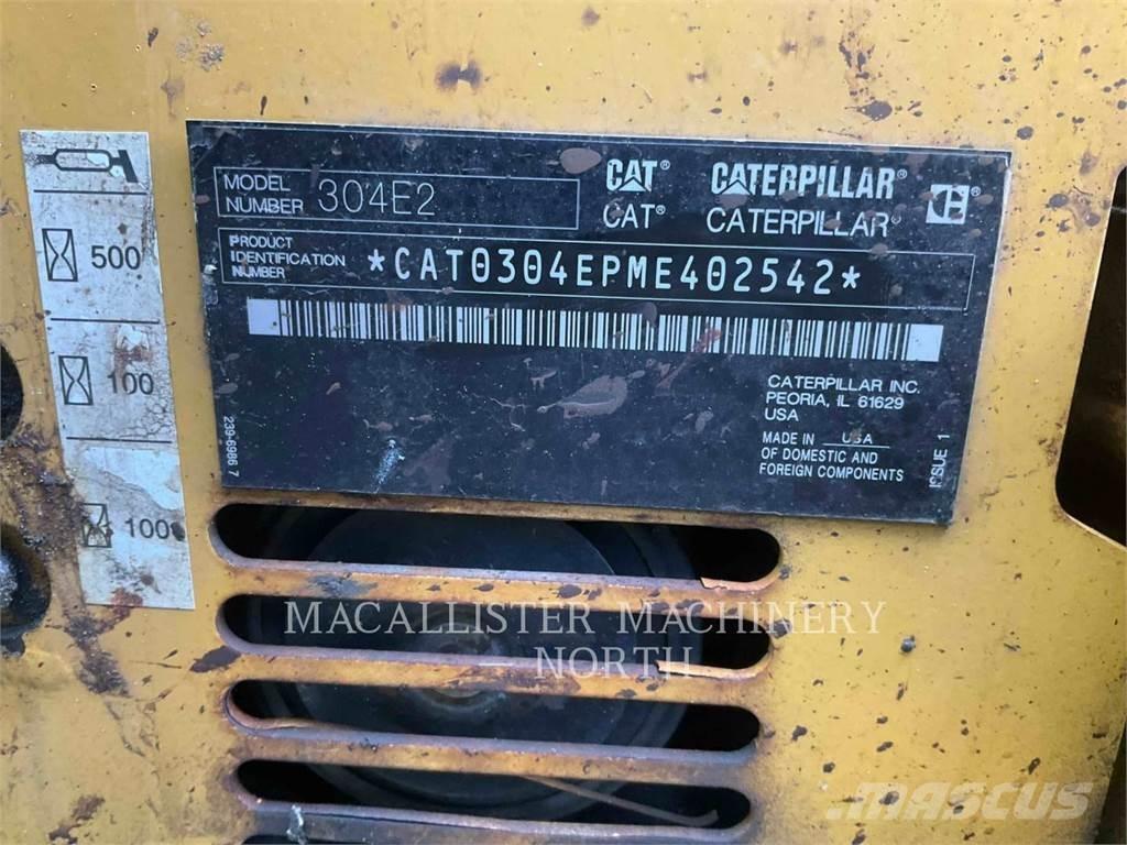 CAT 304E2 TQ Vikšriniai ekskavatoriai