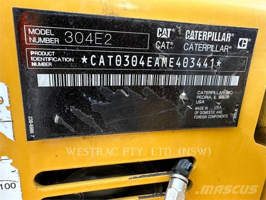 CAT 304E2CR Vikšriniai ekskavatoriai