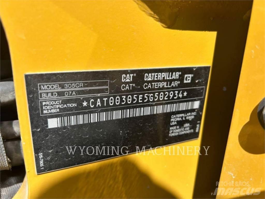 CAT 305 Vikšriniai ekskavatoriai