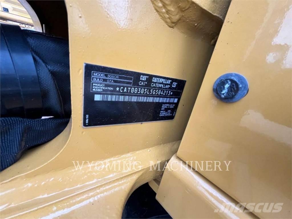CAT 305 Vikšriniai ekskavatoriai