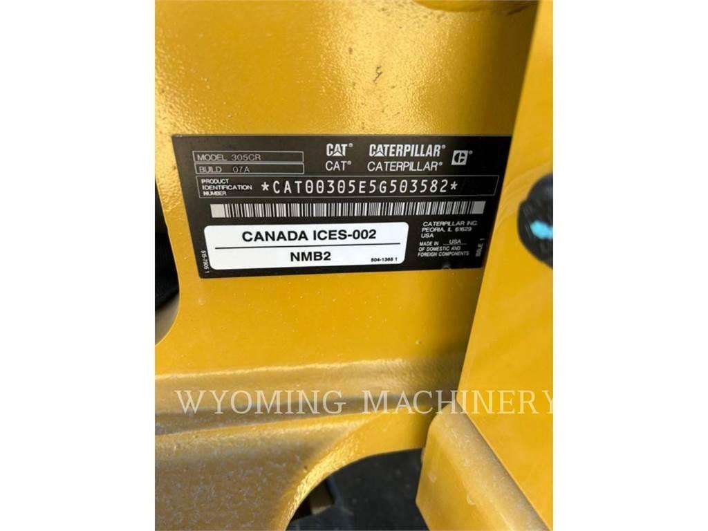CAT 305-07CR Vikšriniai ekskavatoriai