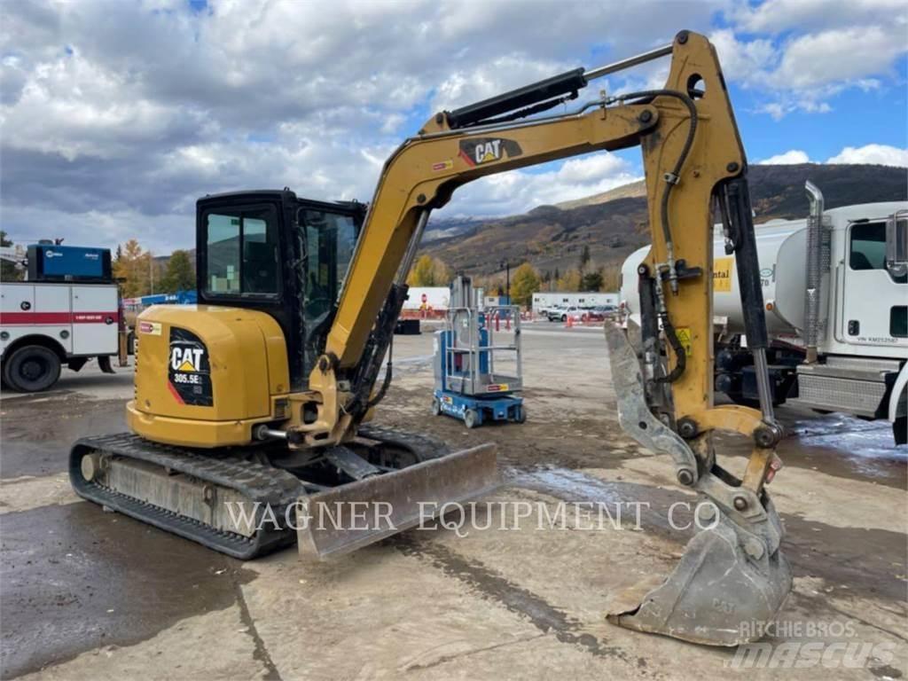 CAT 305.5E2 Vikšriniai ekskavatoriai