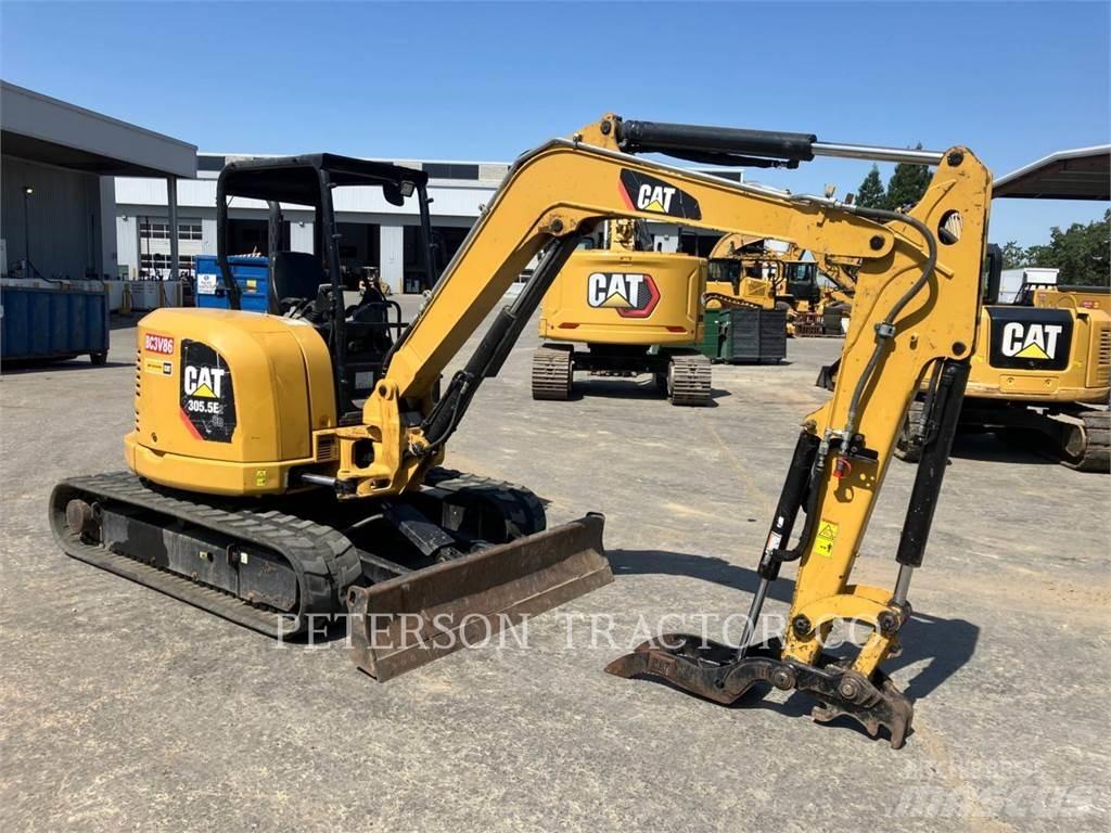 CAT 305.5E2 Vikšriniai ekskavatoriai