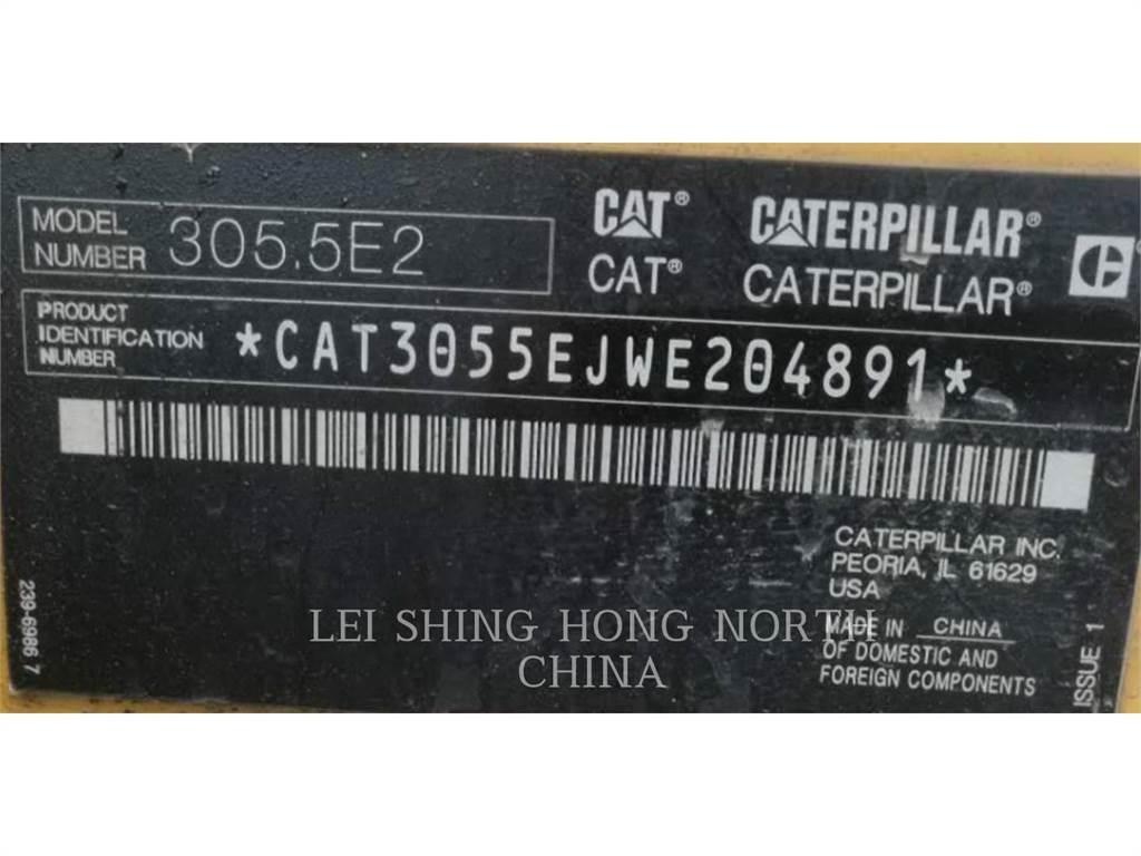 CAT 305.5E2 Vikšriniai ekskavatoriai