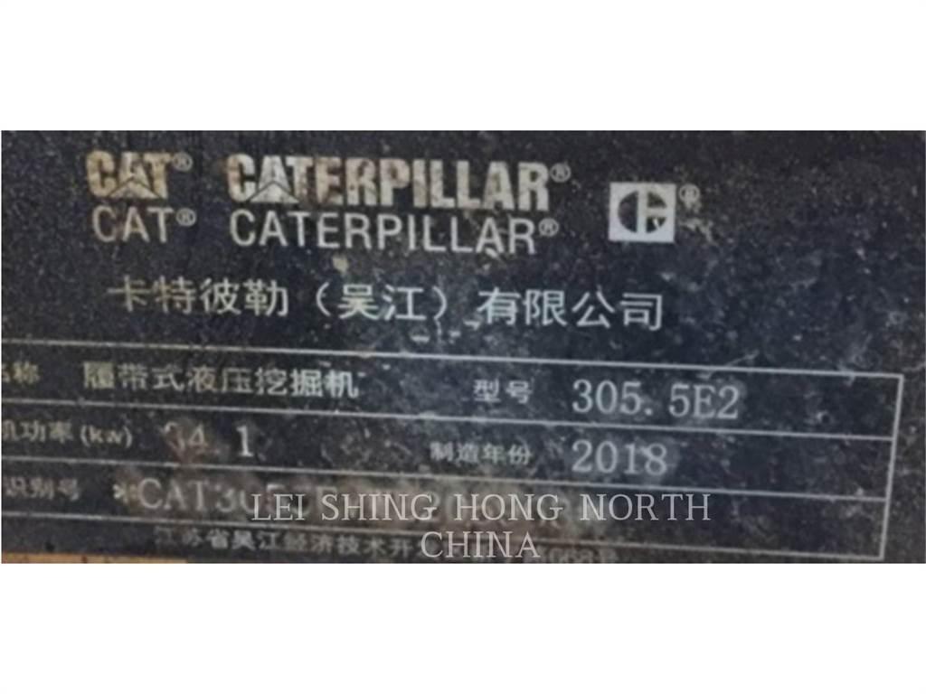 CAT 305.5E2 Vikšriniai ekskavatoriai