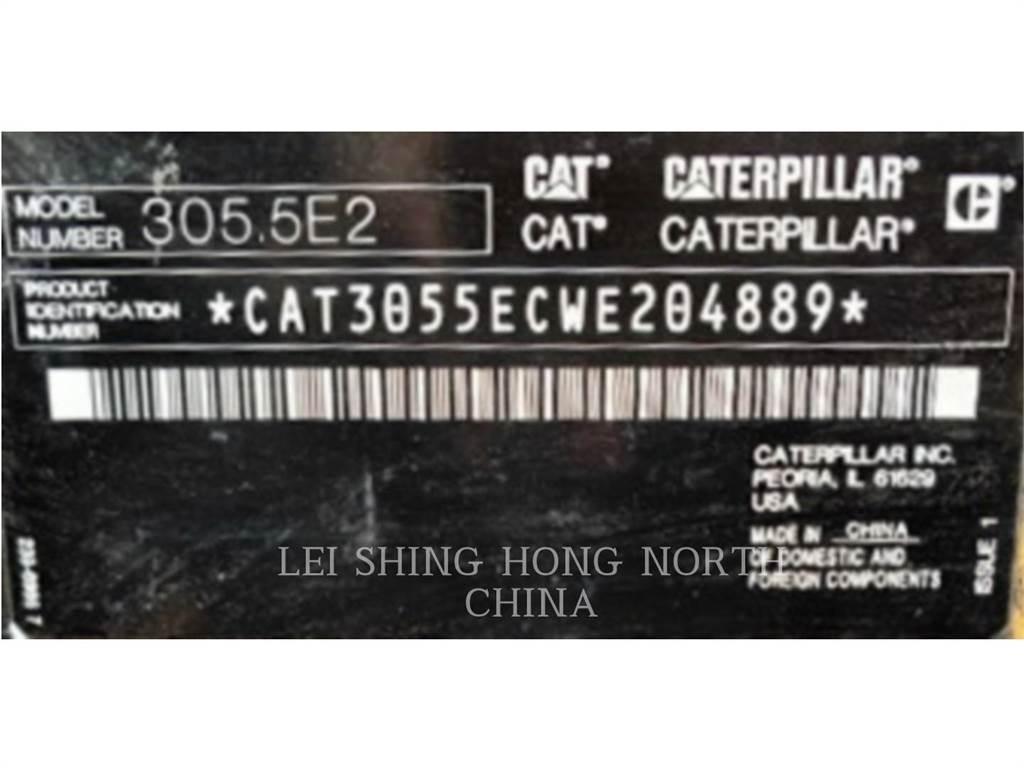 CAT 305.5E2 Vikšriniai ekskavatoriai