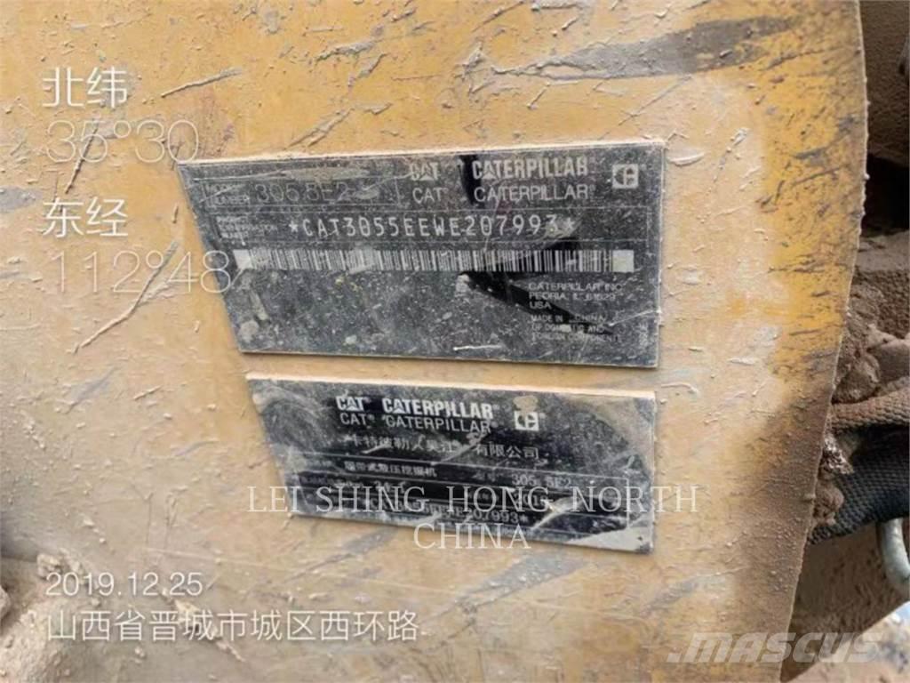 CAT 305.5E2 Vikšriniai ekskavatoriai