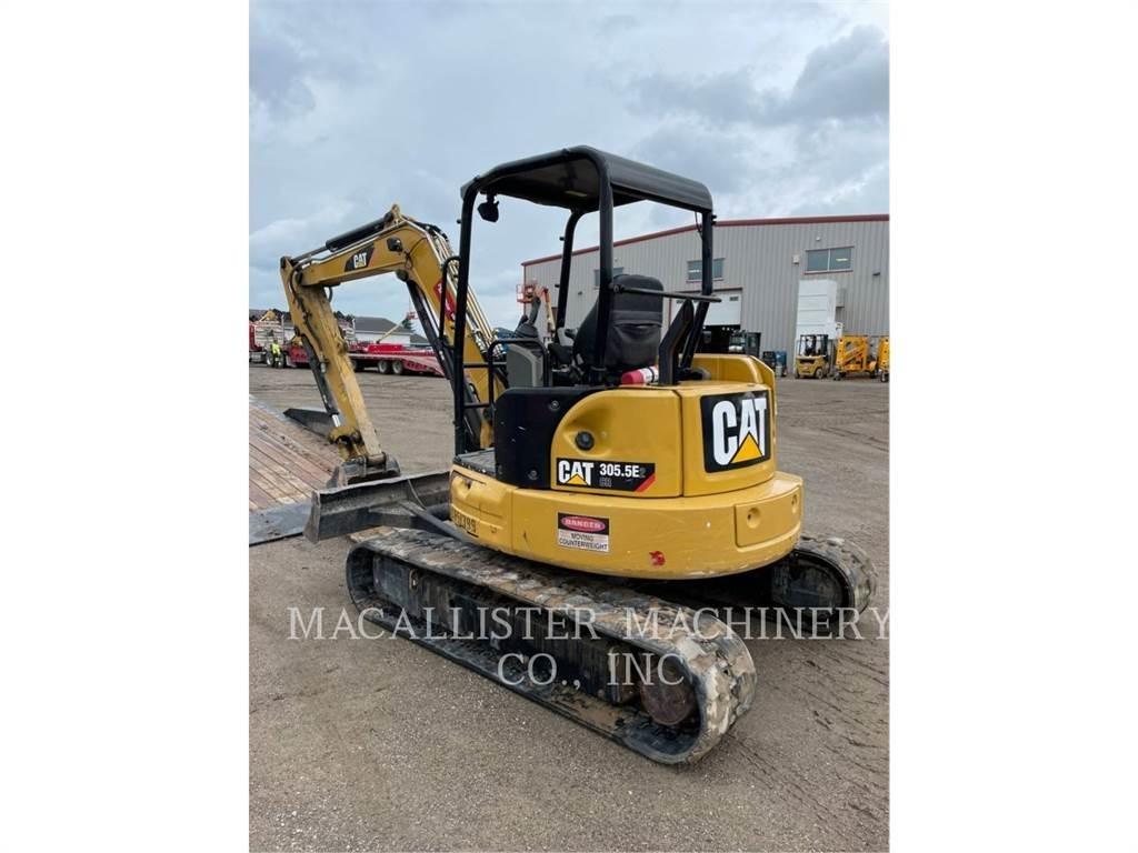 CAT 305.5E2CR Vikšriniai ekskavatoriai