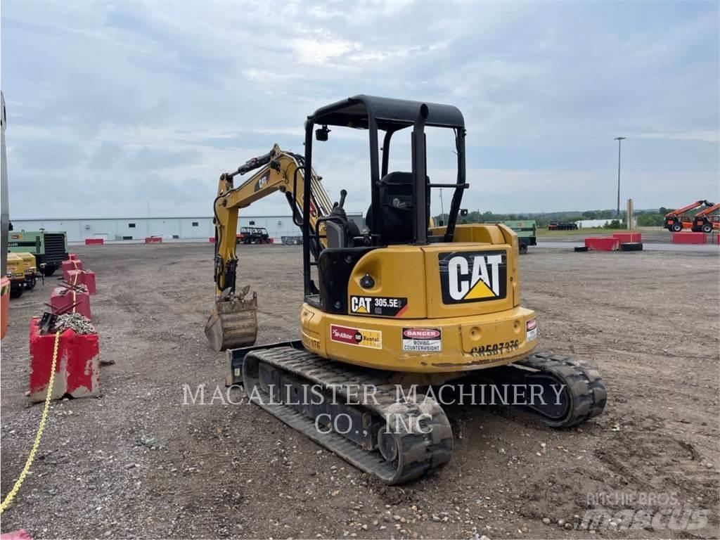 CAT 305.5E2CR Vikšriniai ekskavatoriai