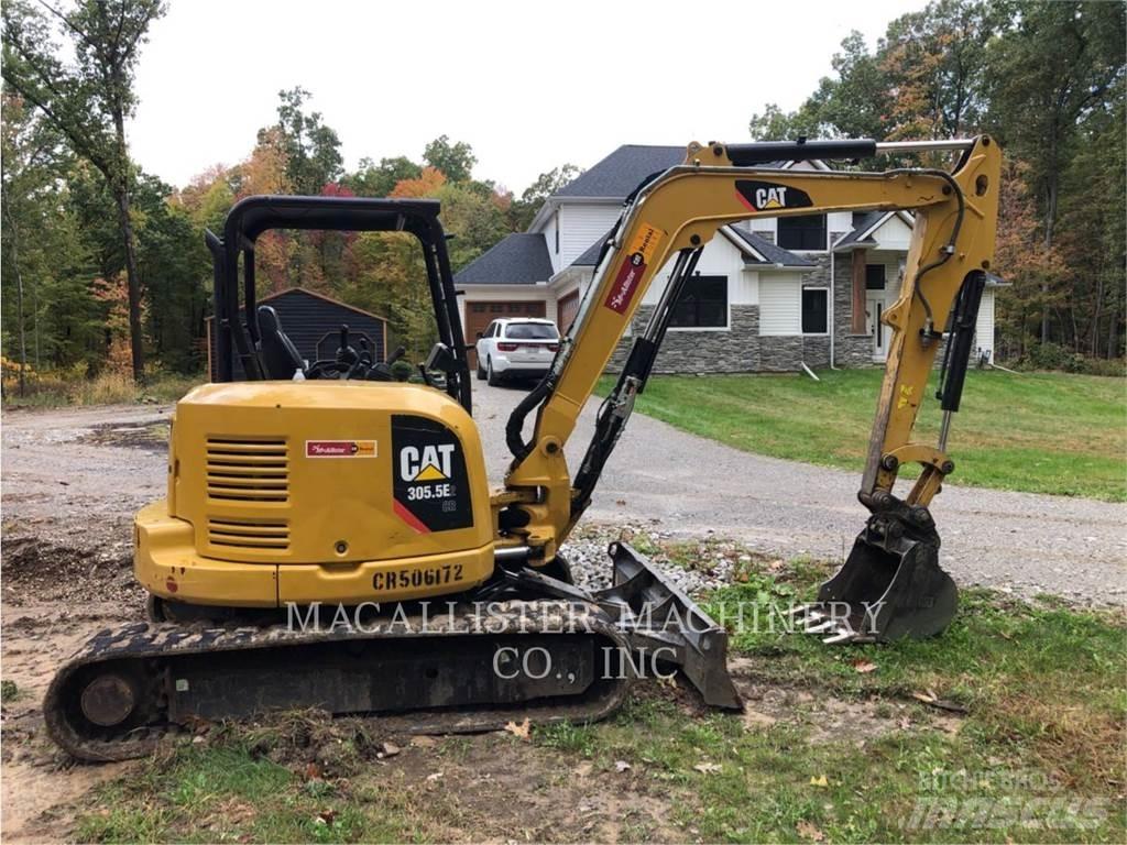 CAT 305.5E2CR Vikšriniai ekskavatoriai