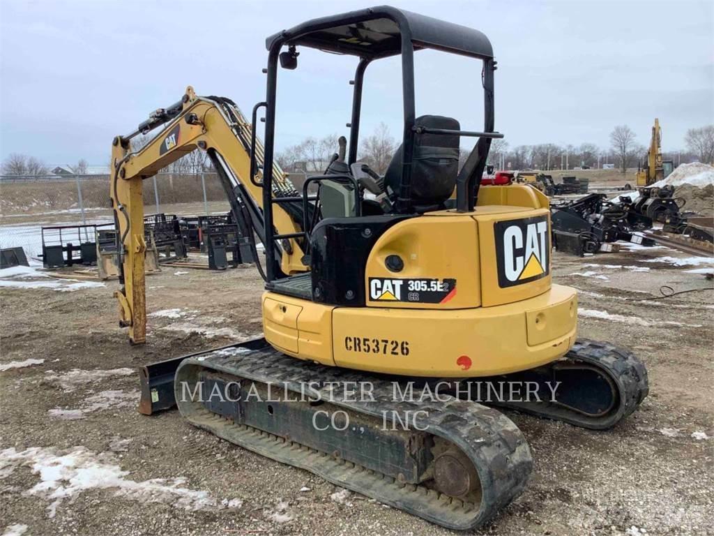 CAT 305.5E2CR Vikšriniai ekskavatoriai