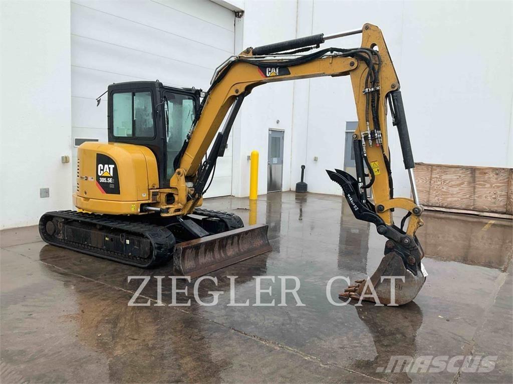CAT 305.5E2CR Vikšriniai ekskavatoriai