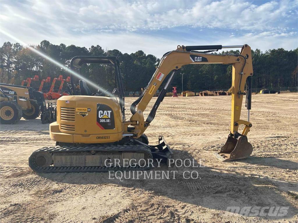 CAT 305.5E2CR Vikšriniai ekskavatoriai