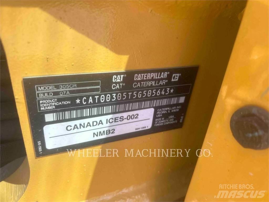 CAT 305 C3 TAQ Vikšriniai ekskavatoriai