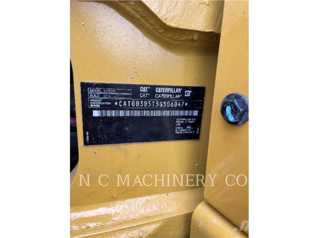 CAT 305 CRCB Vikšriniai ekskavatoriai