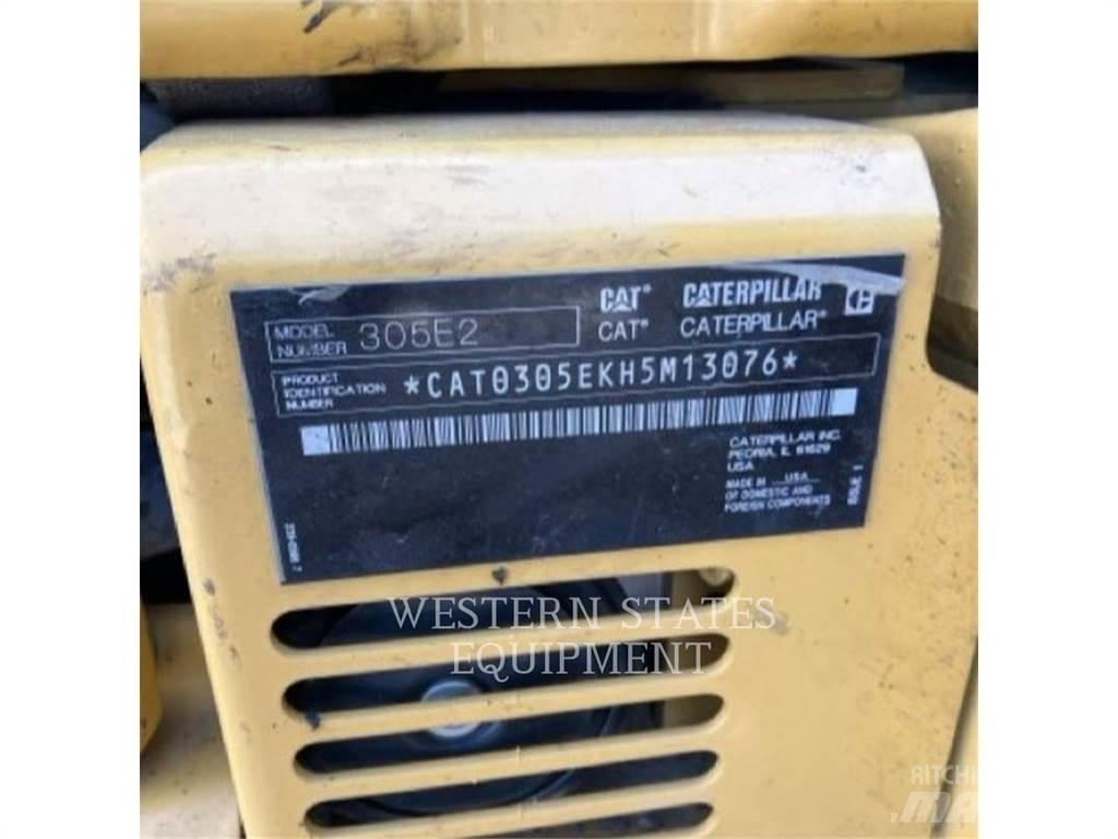 CAT 305E2 Vikšriniai ekskavatoriai