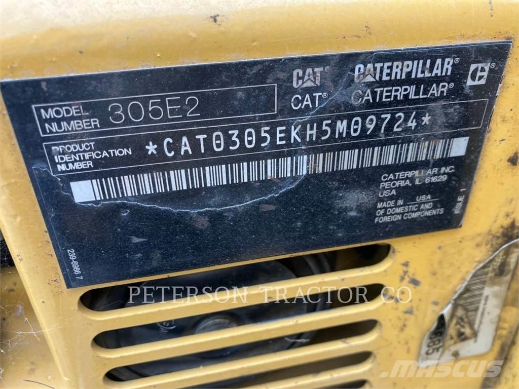 CAT 305E2 Vikšriniai ekskavatoriai