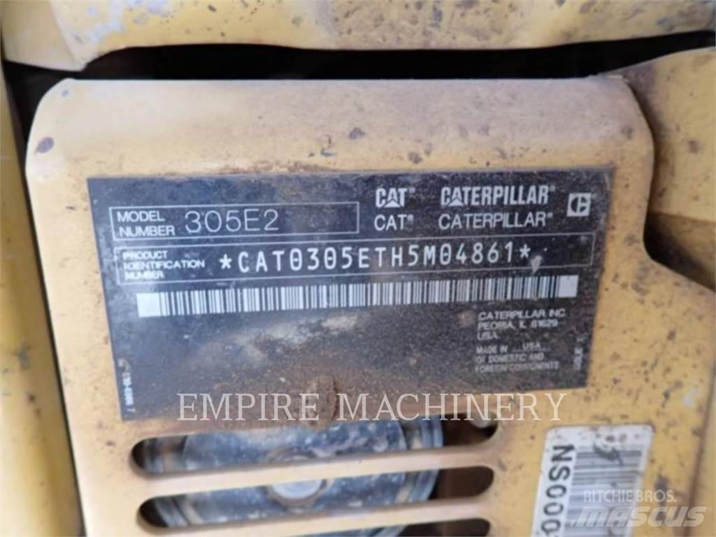 CAT 305E2 CR Vikšriniai ekskavatoriai