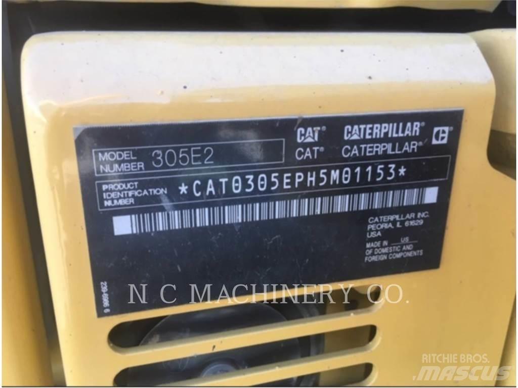 CAT 305E2 CRCB Vikšriniai ekskavatoriai