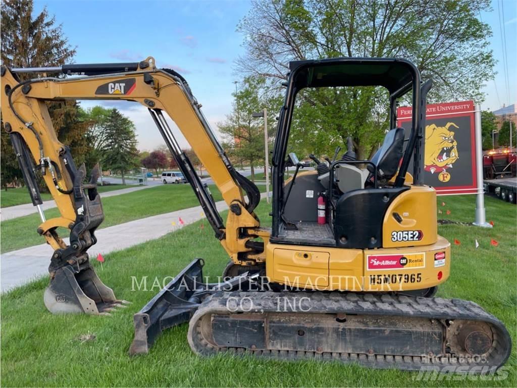 CAT 305E2CR Vikšriniai ekskavatoriai