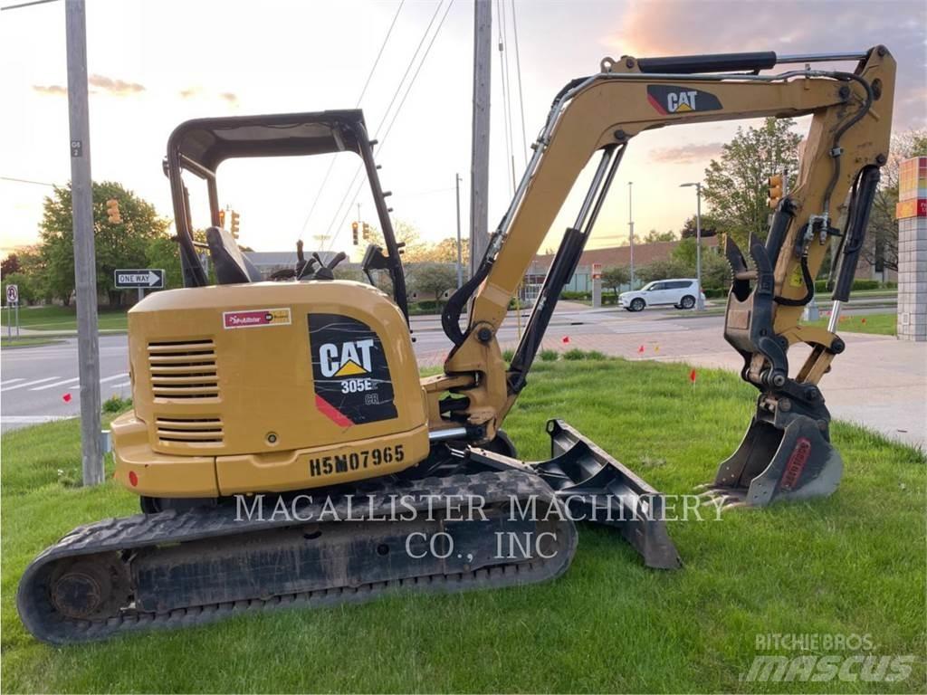 CAT 305E2CR Vikšriniai ekskavatoriai