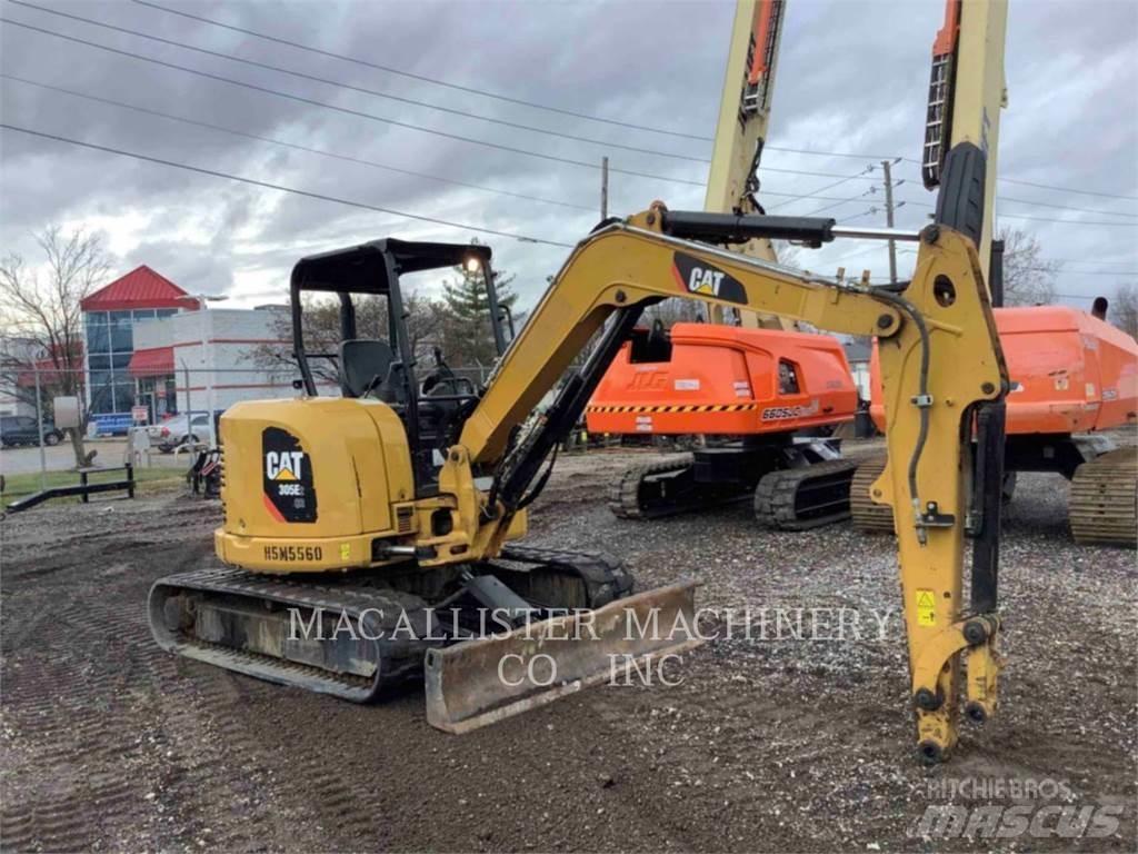 CAT 305E2CR Vikšriniai ekskavatoriai