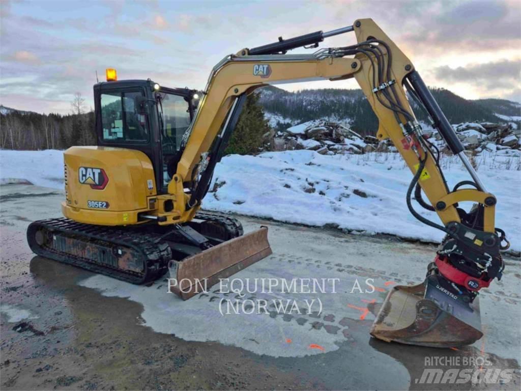 CAT 305E2CR Vikšriniai ekskavatoriai