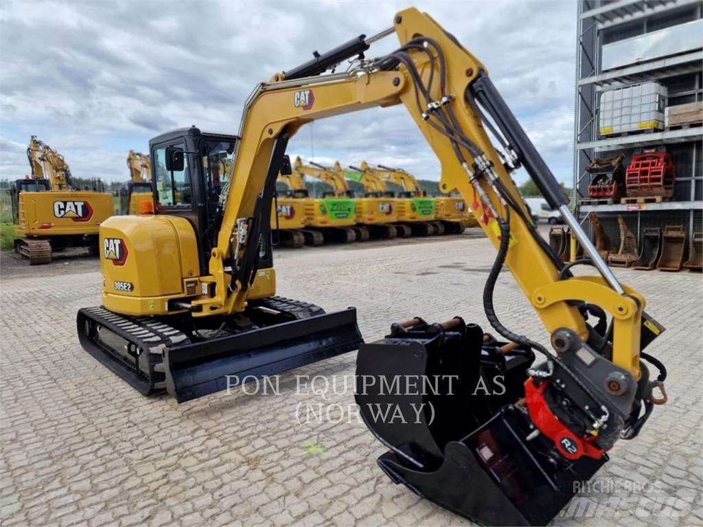 CAT 305E2CR Vikšriniai ekskavatoriai