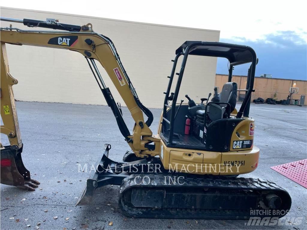 CAT 305E2CR Vikšriniai ekskavatoriai