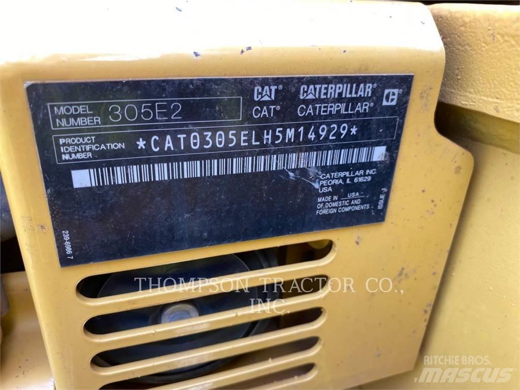 CAT 305E2CR Vikšriniai ekskavatoriai