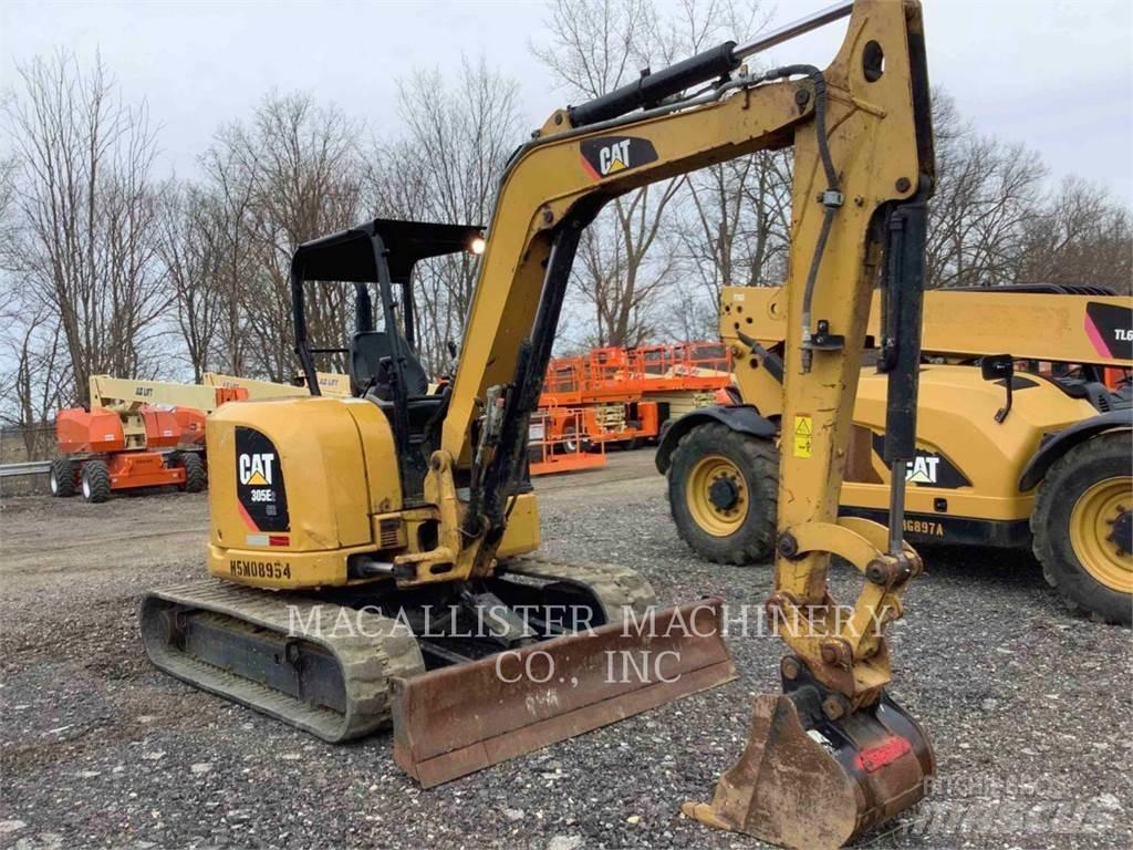 CAT 305E2CR Vikšriniai ekskavatoriai