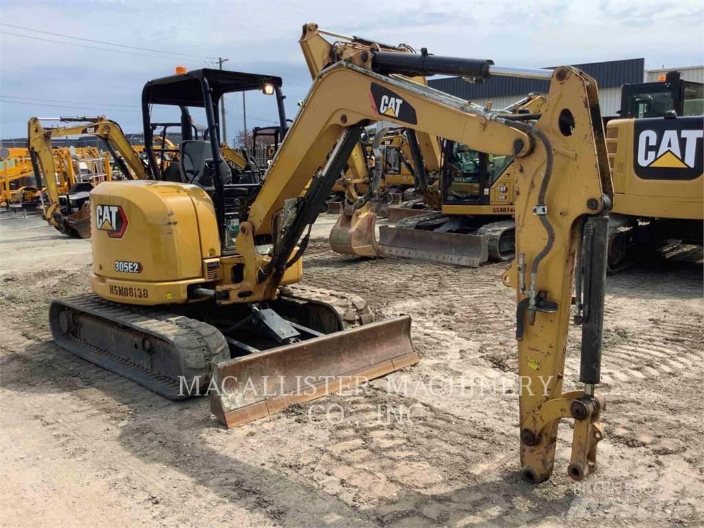 CAT 305E2CR Vikšriniai ekskavatoriai