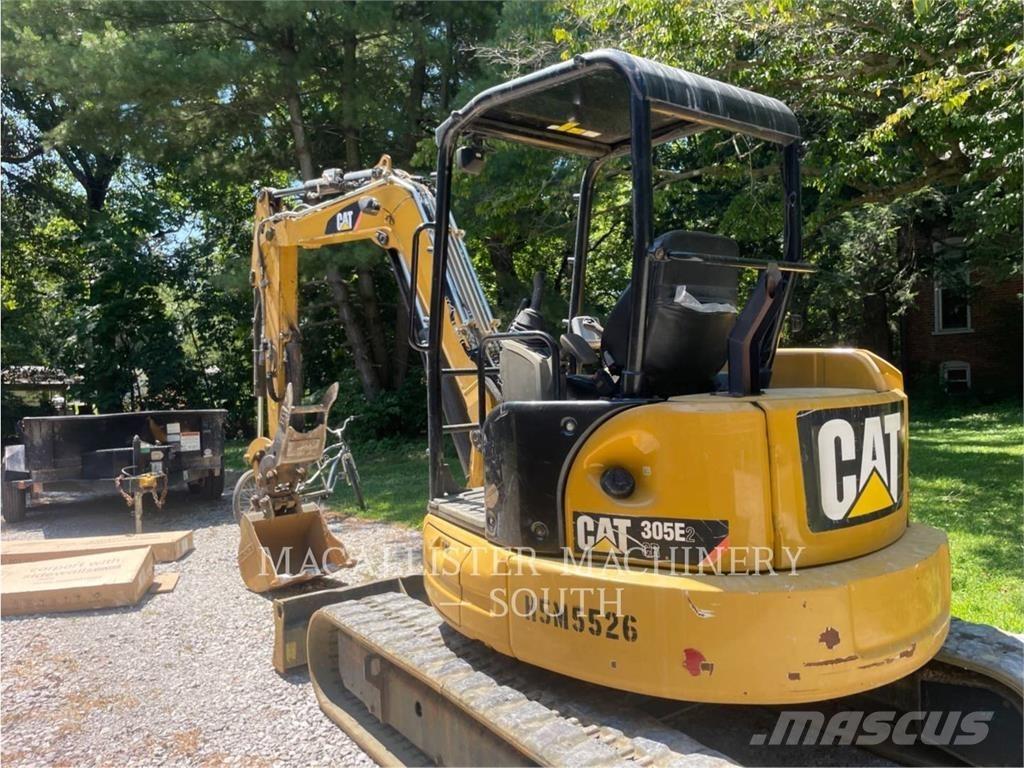 CAT 305E2CR Vikšriniai ekskavatoriai