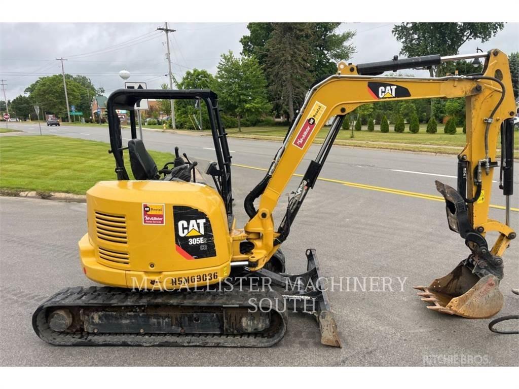 CAT 305E2CR Vikšriniai ekskavatoriai