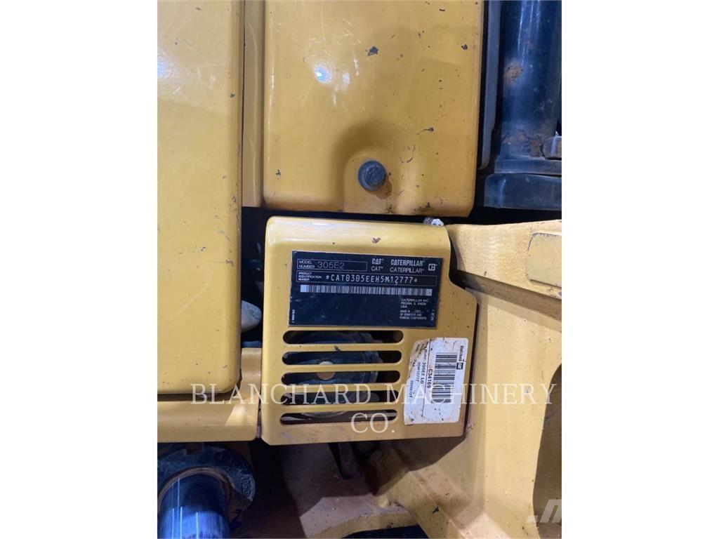 CAT 305E2CR Vikšriniai ekskavatoriai