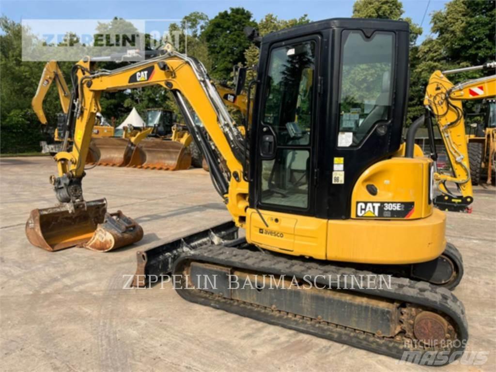 CAT 305ECR Vikšriniai ekskavatoriai