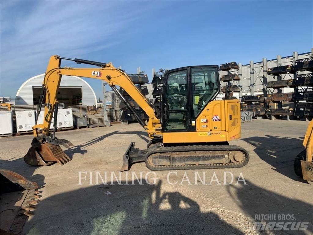 CAT 306-07 Vikšriniai ekskavatoriai