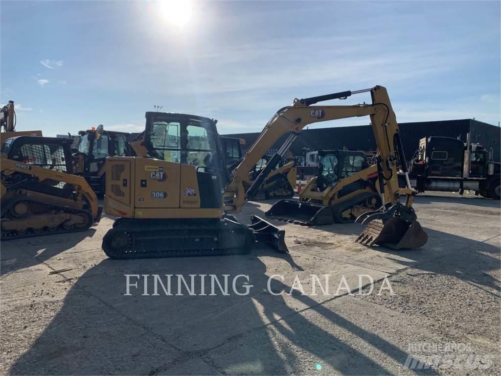 CAT 306-07 Vikšriniai ekskavatoriai