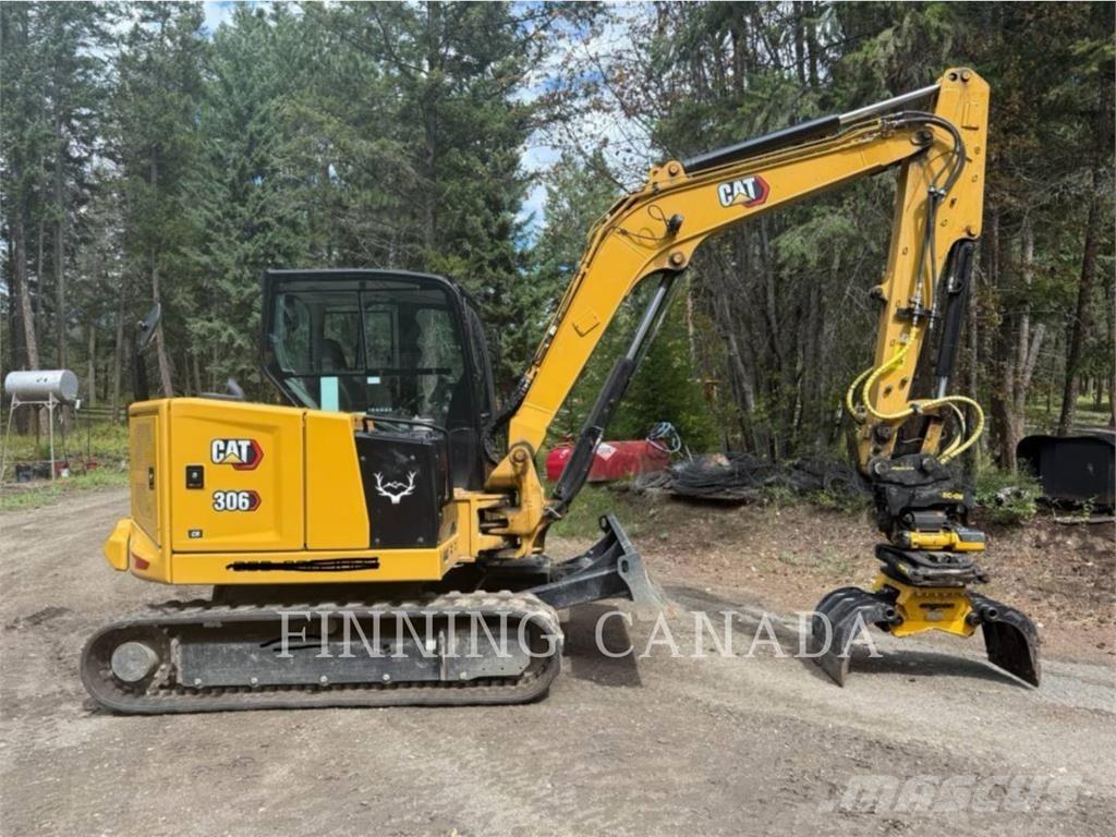 CAT 306-07 Vikšriniai ekskavatoriai